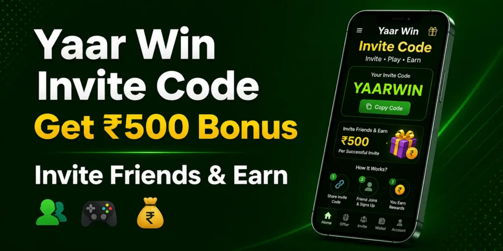 Yaar win invite code